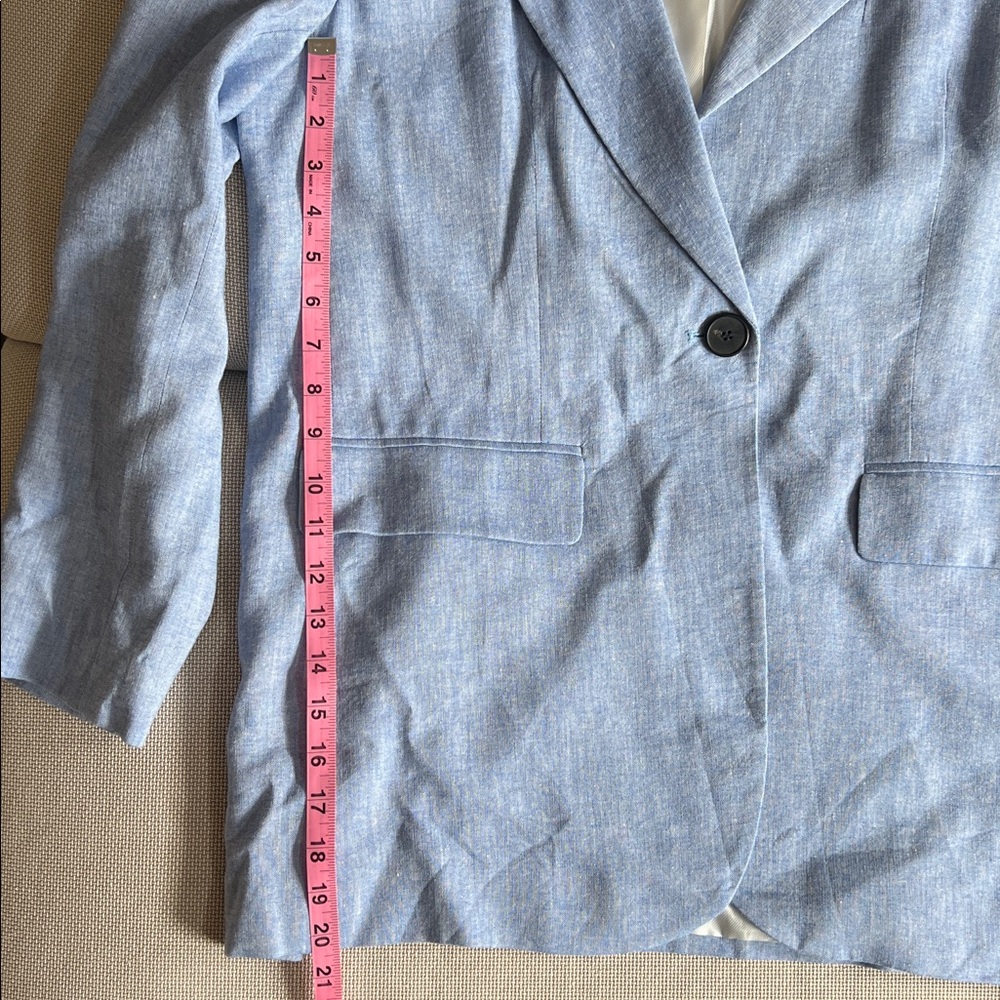 Zara Blue Blazer - Picture 11 of 12